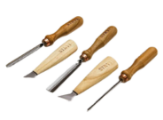 Koka grebšanas instrumenti