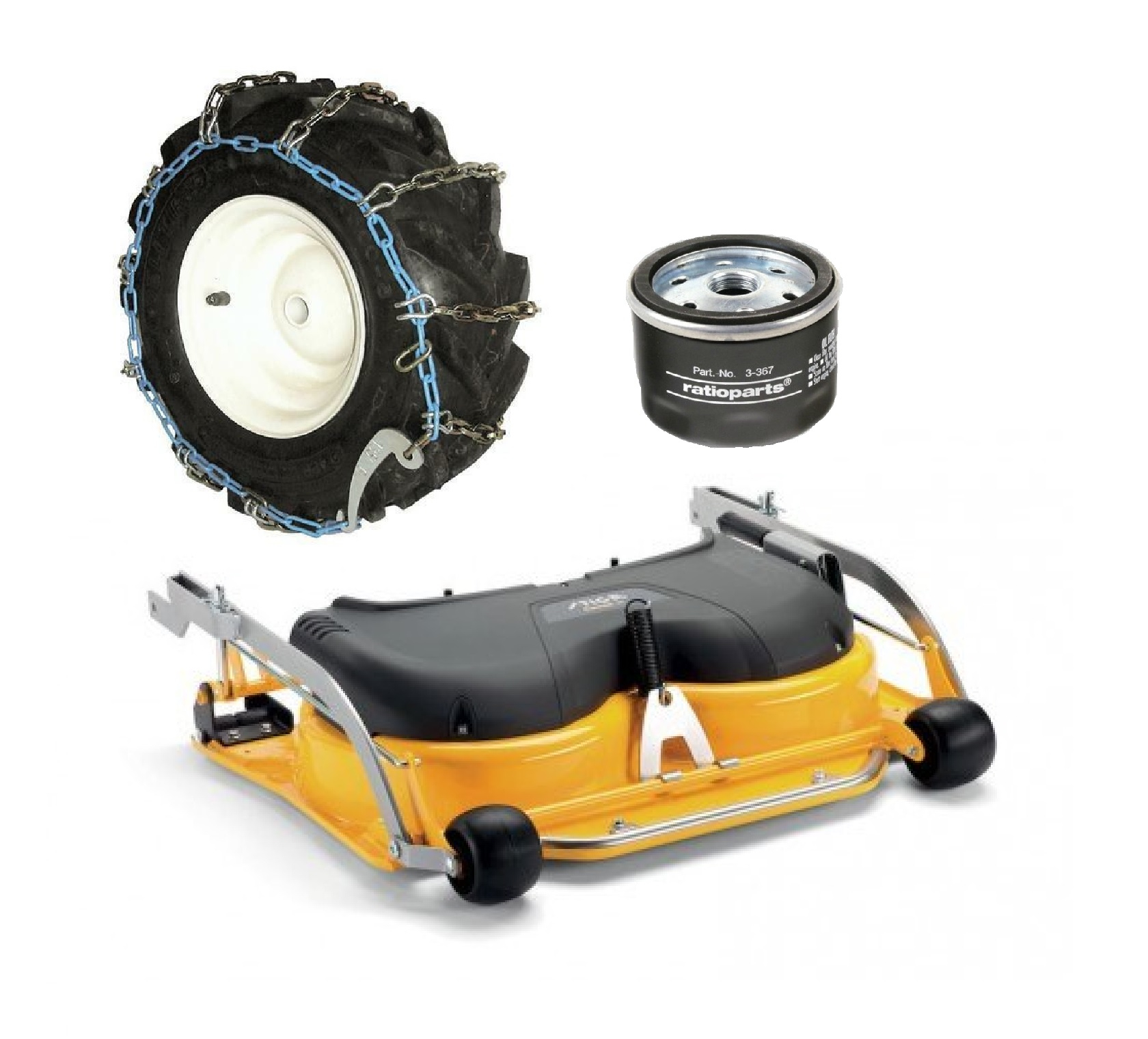 Zāliena traktoru piederumi