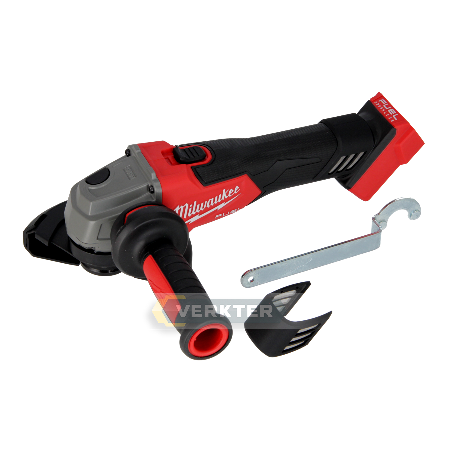 Leņķa slīpmašīna Milwaukee M18 FSAG125X-0X; 18 V; (bez akumulatora un lādētāja)