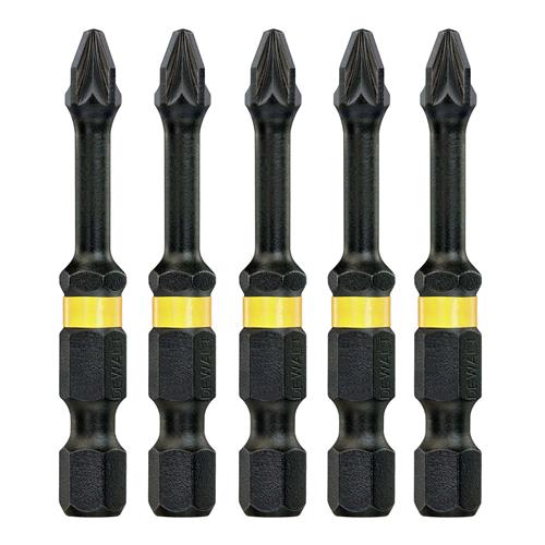 Triecienskrūvgrieža uzgalis DeWalt FLEXTORQ; PZ3; 57 mm; 5 gab.