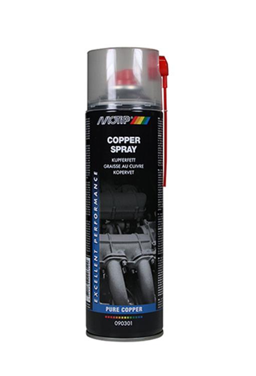 Aerosols Motip COPPER SPRAY; 500 ml