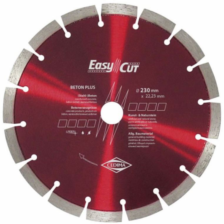 Dimanta griešanas disks Cedima Beton Plus; 400 mm