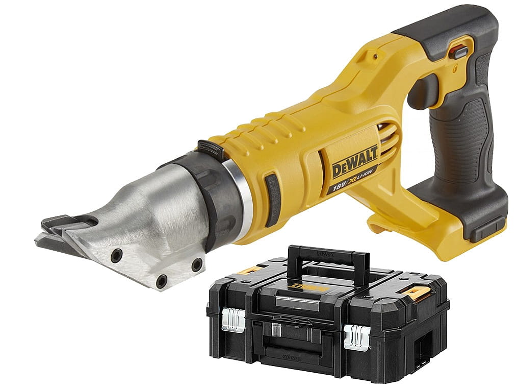 Akumulatora skārda griešanas šķēres DeWalt DCS491NT-XJ; 18 V (bez akumulatora un lādētāja)