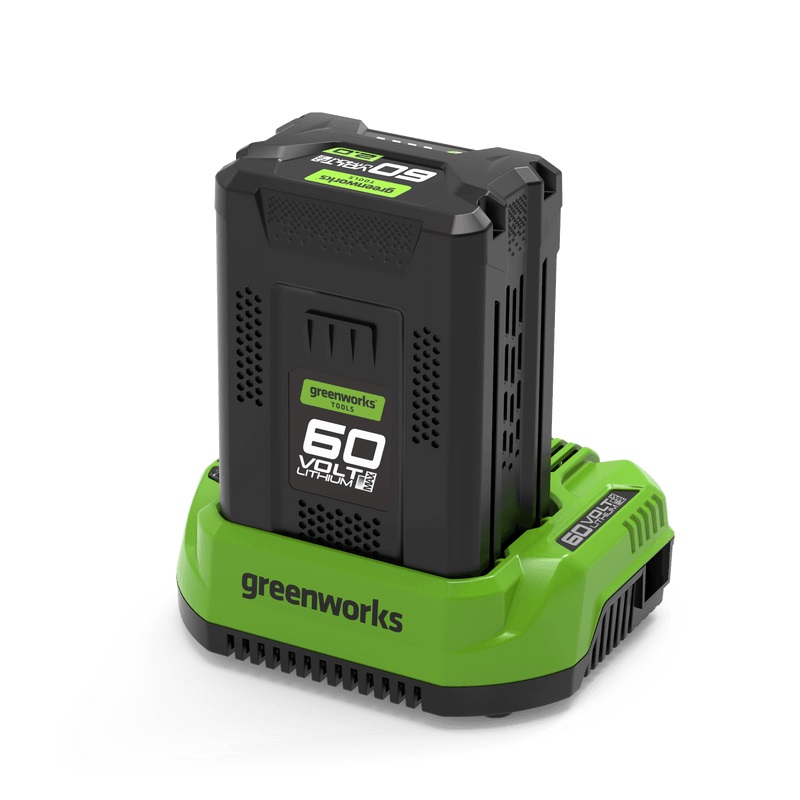 Akumulators Greenworks GSK60B2; 60 V; 2,0&nbsp;Ah; Li-ion + lādētājs