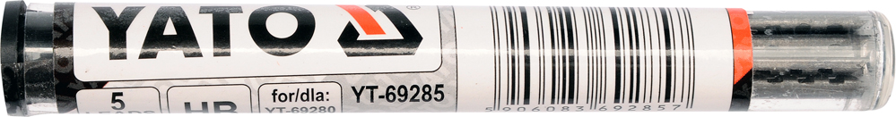 Grafīta serde Yato YT-79525; HB; 5 gab.