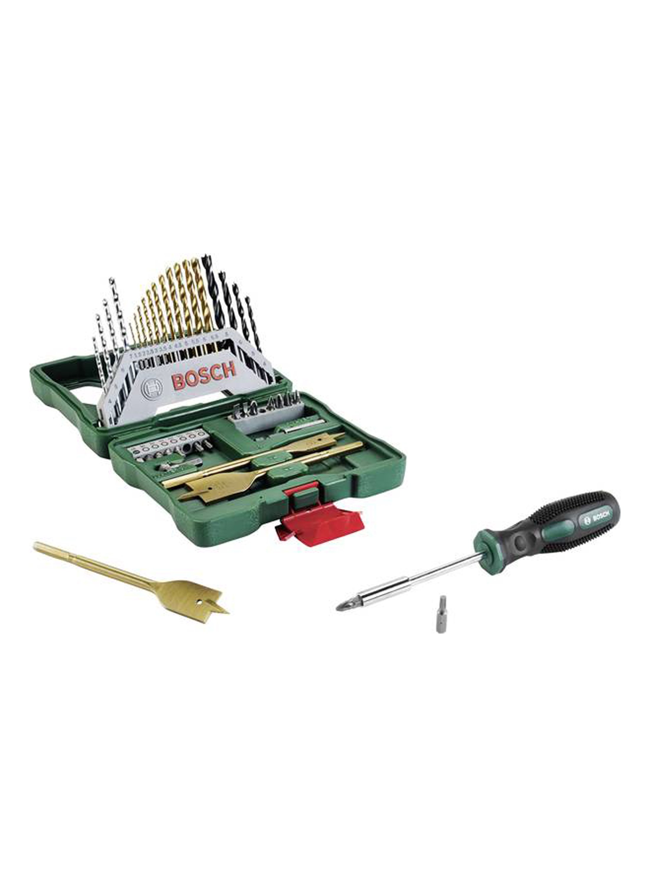 Urbju un skrūvgriežu uzgaļu komplekts Bosch 2607017334; 40 gab.