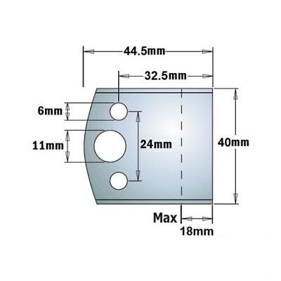 Ierobežotāji profila nažiem CMT 691.193; 2 gab.