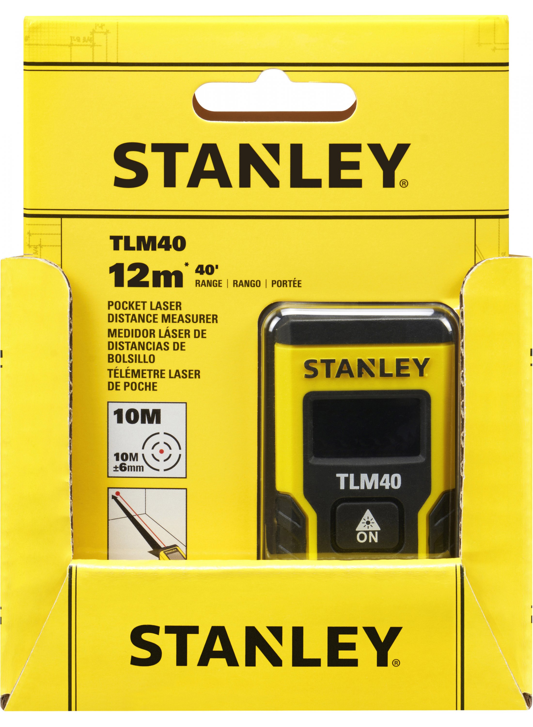 Lāzera tālmērs Stanley TLM 40