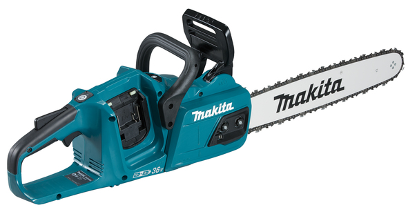 Ķēdes zāģis Makita DUC355Z; 2x18 V; 35 cm sliede (bez akumulatora un lādētāja)