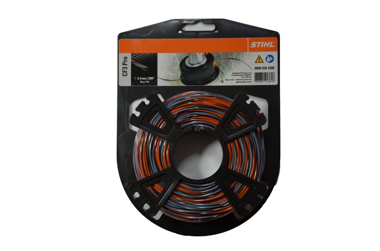 Aukla trimmerim Stihl CF3 Pro; 2,4 mm x 35 m