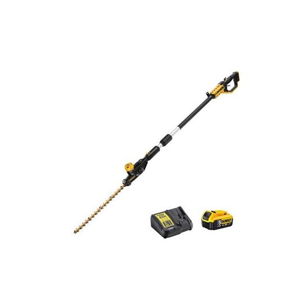 Teleskopiskā zaru zāģa piederums DeWalt DCMPH566P1-QW; 18 V; 1x5,0 Ah akum.