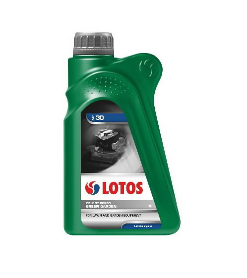 Eļļa zāles pļāvējiem Lotos Oil Green Garden SAE30; 1 l