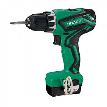 Urbjmašīna-skrūvgriezis Hitachi DS10DAL-RC; 10,8 V; 2x1,5 Ah akum.