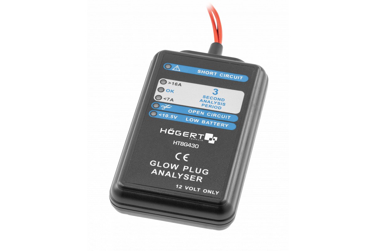 Testeris Hogert HT8G430; 12 V