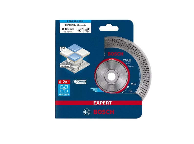 Dimanta griešanas disks Bosch 2608900655; 125x22,23 mm