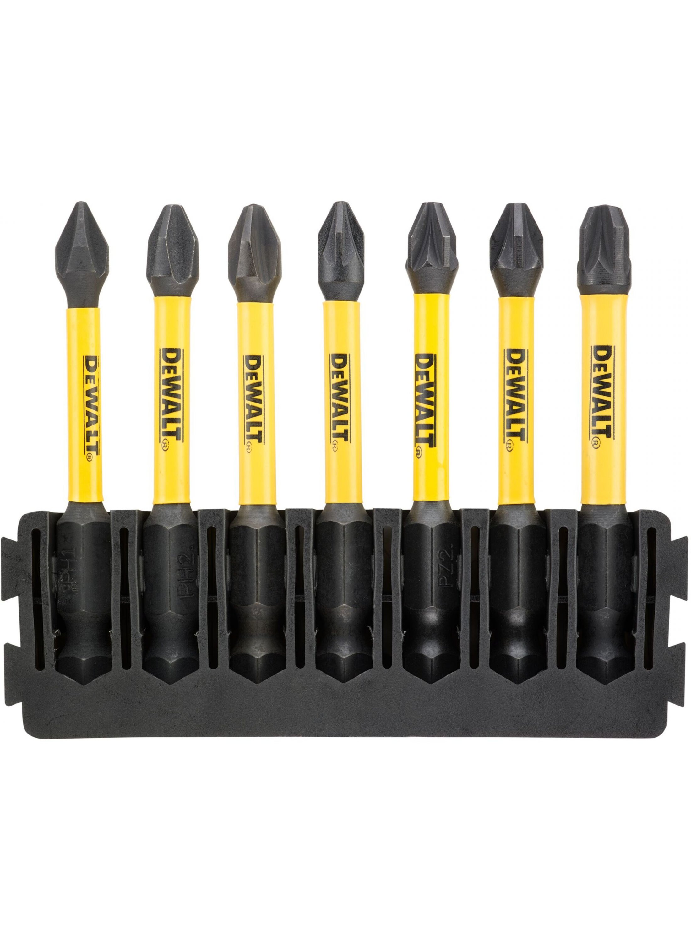 Skrūvgriežu uzgaļu komplekts DeWalt DT70819-QZ; 7 gab.