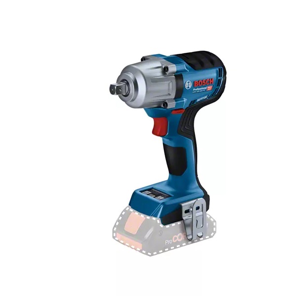 Triecienatslēga Bosch GDS 18V-450 PC Professional; 18 V (bez akumulatora un lādētāja)