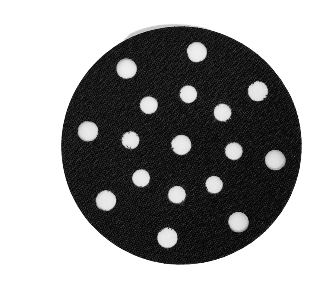 Slīpēšanas, pulēšanas paliktņa uzlīme Padeliai 0004; 150 mm; 17 caurumi