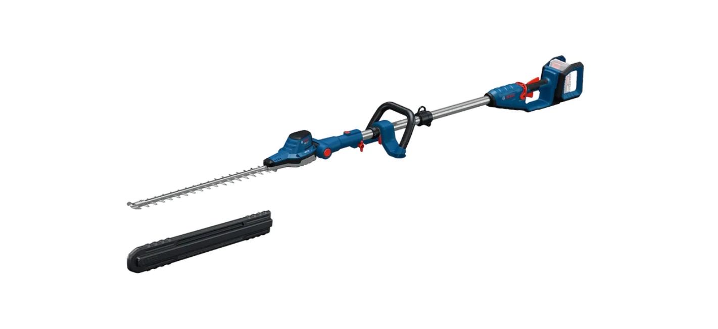 Dzīvžoga šķēres Bosch GHE18V-50FP; 18 V; akumulatora; 50 cm (bez akumulatora un lādētāja)