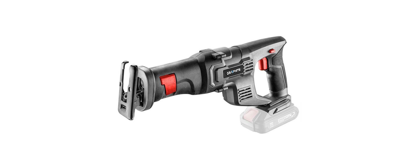 Zobenzāģis ar akumulatoru Graphite 58G017; 18 V (bez akumulatora un lādētāja)