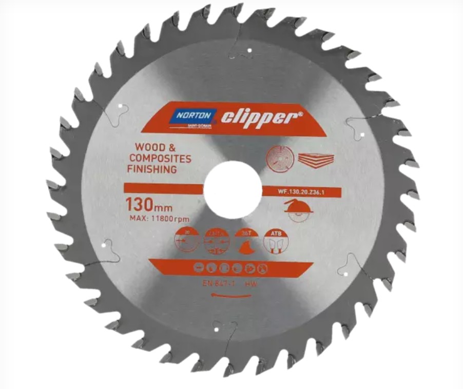 Griešanas disks kokam Norton 70184608086; 160x20 mm; Z48