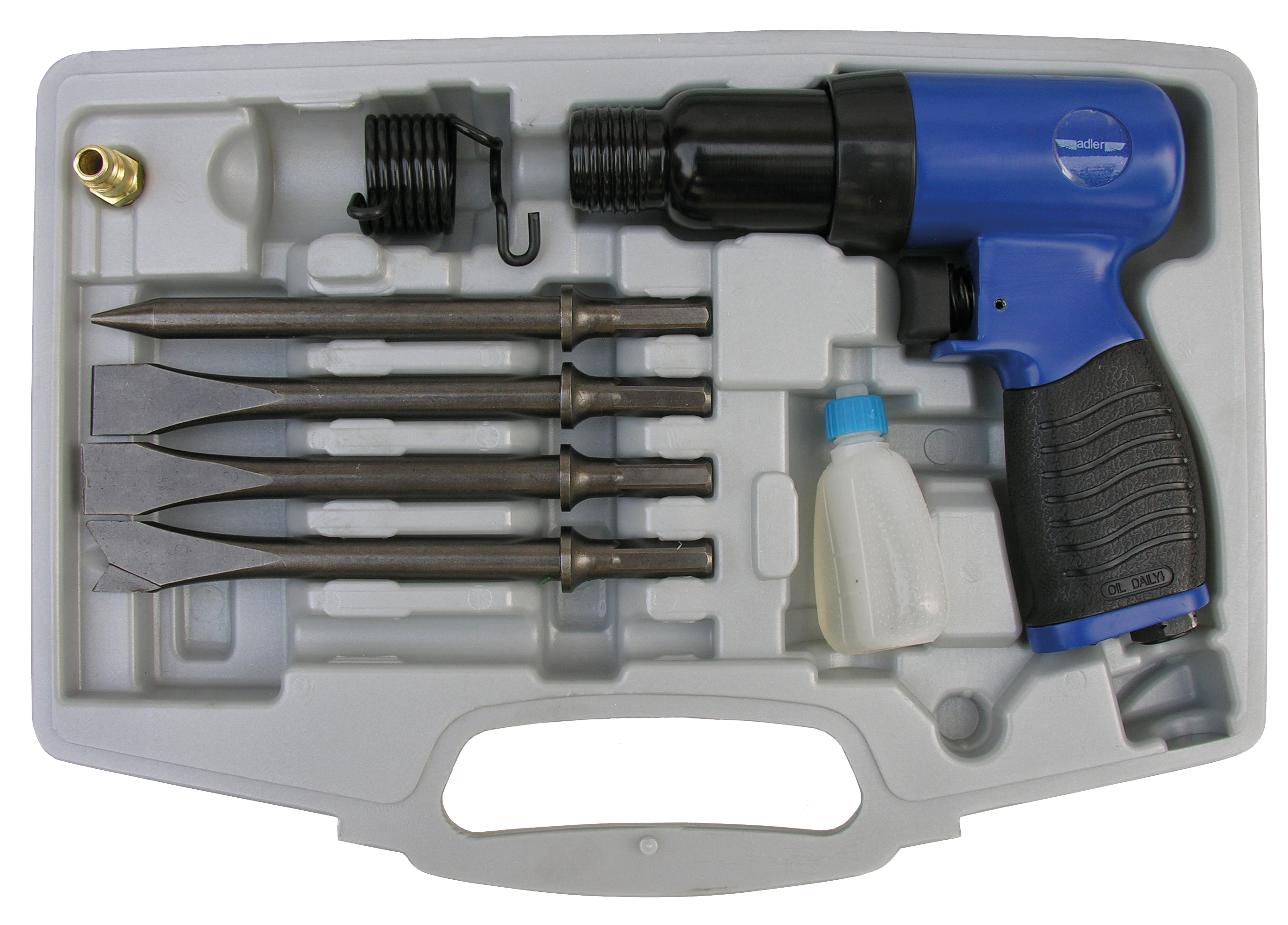 Pneimatisks kalts Adler MA064Z + kaltu komplekts