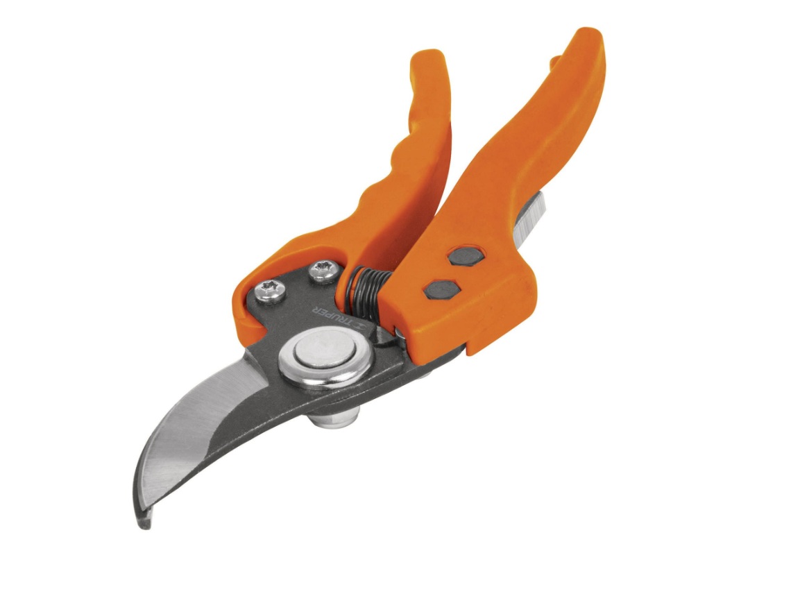 Dārza grieznes ar izliektu asmeni Truper T-68; 200 mm; 19 mm