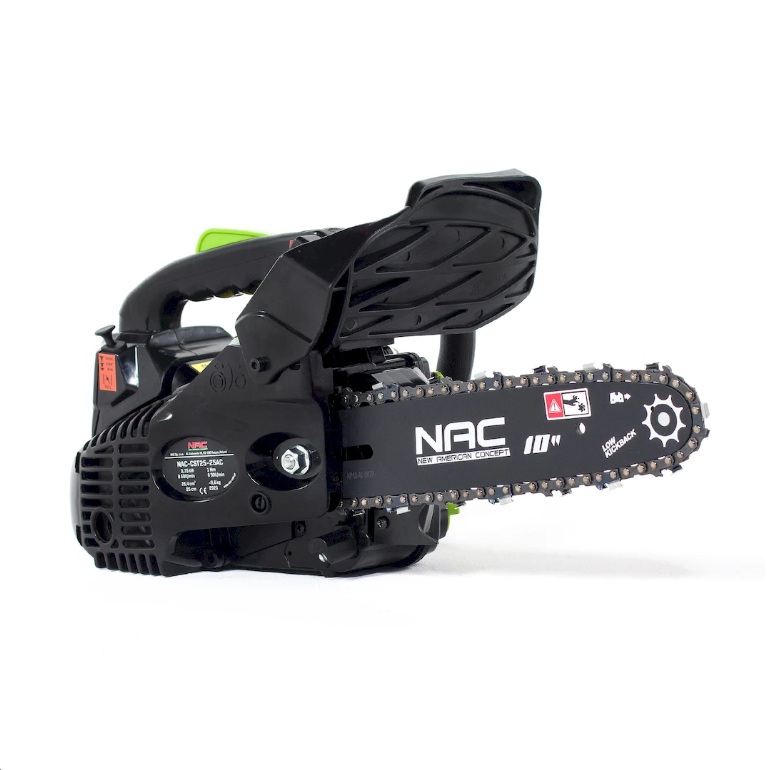 Ķēdes zāģis Nac NAC-CST25-25AC; 0,75 kW; 25 cm sliede; benzīna