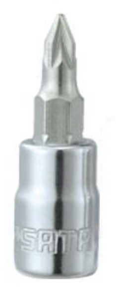 Uzgriežņu galviņa ar uzgali Sata S21401; 1/4''; PZ1