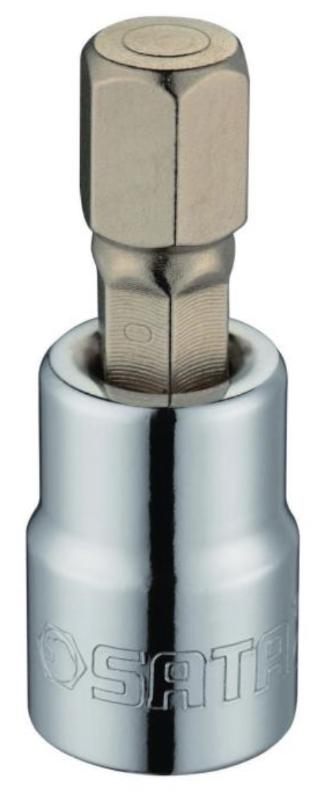 Uzgriežņu galviņa ar uzgali Sata SC22201; 3/8''; HEX3
