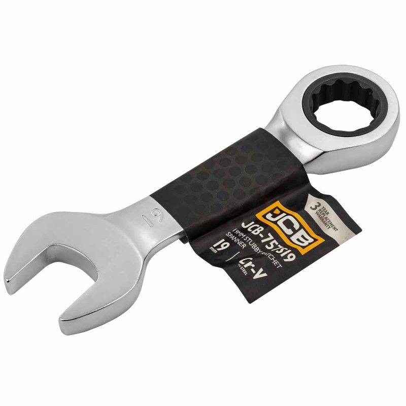 Atslēga ar sprūdratu JCB 757S19; 19 mm