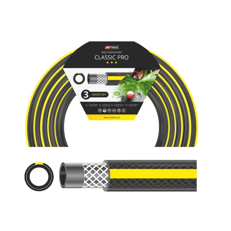 Laistīšanas šļūtene AWTools AW70394; Classic Pro 3/4'';50 m