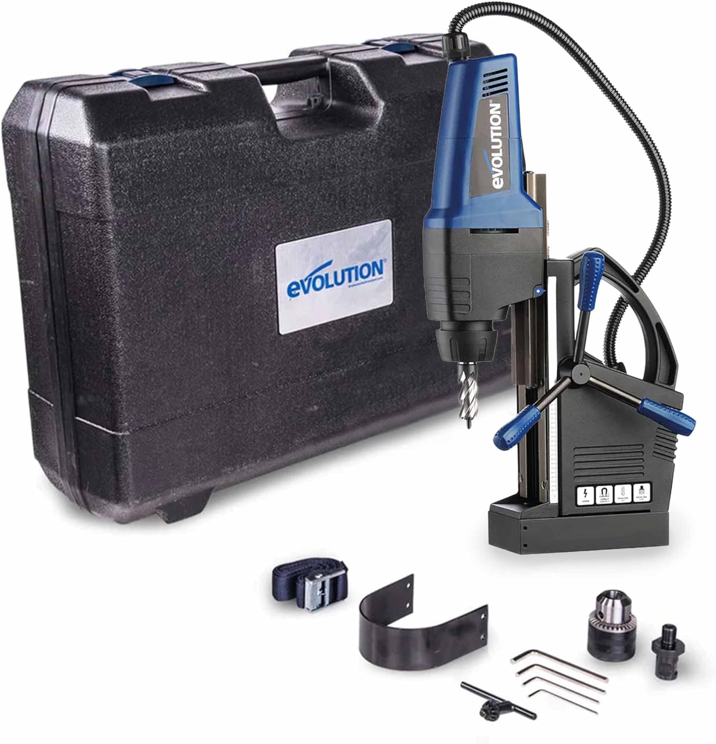 Galda urbjmašīna Evolution EVO42; 1-5/8''; 1200 W; elektrisks; magnētisks