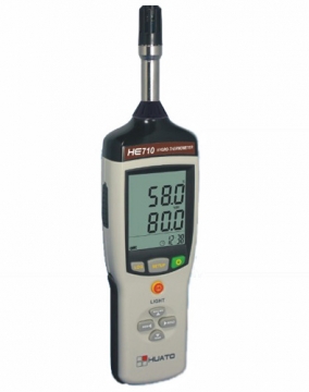 Siltuma, mitruma detektors Huato HE710