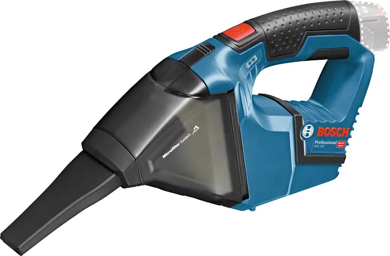 Akumulatora putekļsūcējs Bosch GAS 12V; 12 V (bez akumulatora un lādētāja)