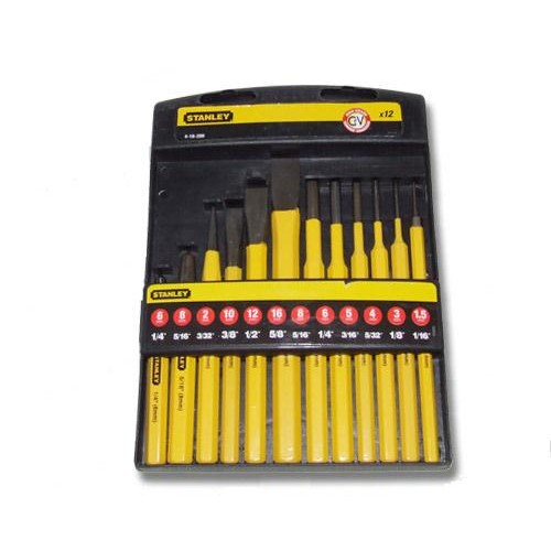 Kaltu komplekts metālam Stanley; 12 gab.