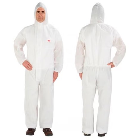 Одноразовый комбинезон 3M 4515 Type 5/6; 2XL; белый