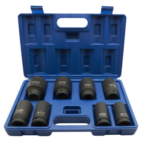Комплект ударных гнезд Adler 3510.93; 8 шт.