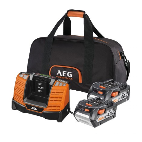 Набор аксессуаров AEG SET LL1840BL; 18 V; 2x4,0 Ah; Li-ion