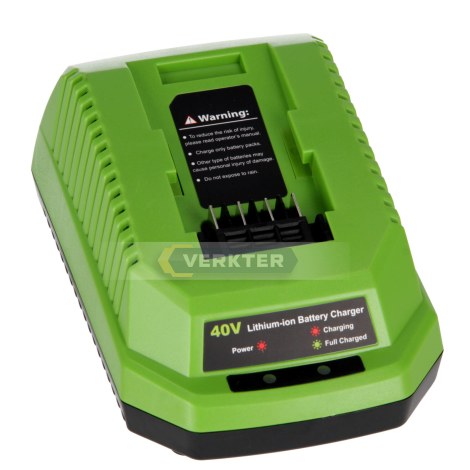 Lādētājs Ahlio 9718; 40 V; Li-ion; piemērots Greenworks baterijām