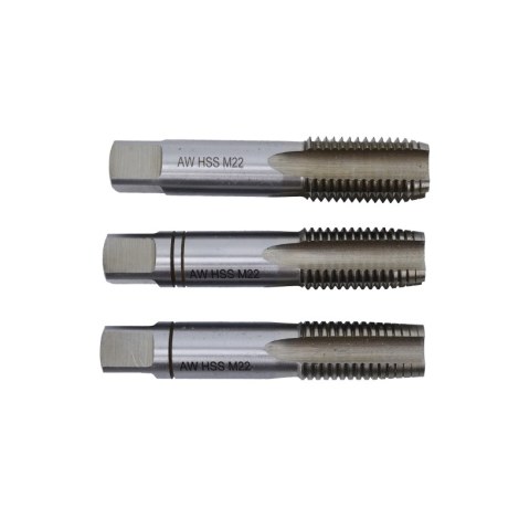 Vītņurbis AWTools AW20262; HSS; M14; 2 mm; 3 gab.