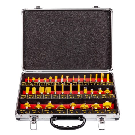 Frēžu komplekts  AWTools AW40514; 35 gab.