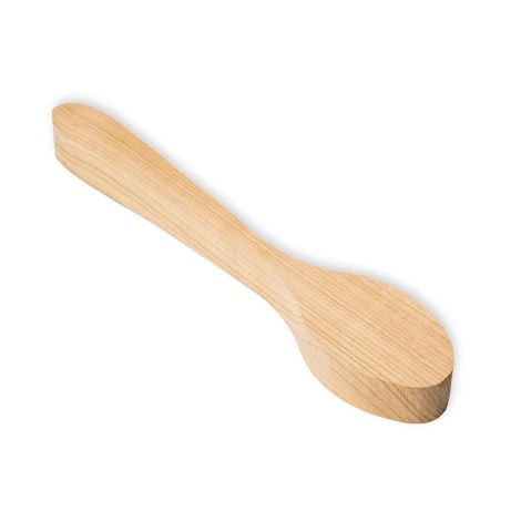 Деревянная заготовка ложки BeaverCraft B9 cherry; 280x50x25 mm; для резьбы