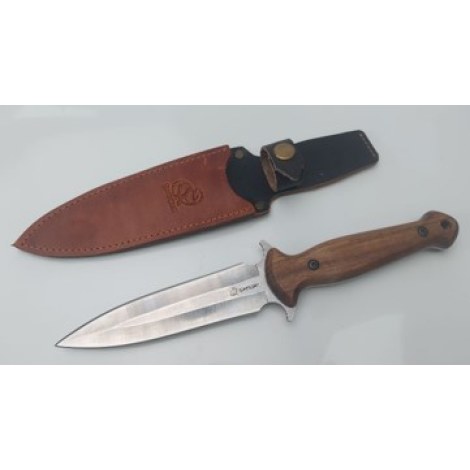 Nazis ar fiksētu asmeni, futrālī BeaverCraft TLK2; 280 mm