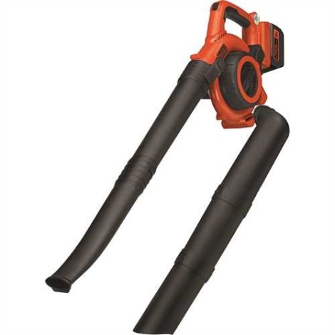 Аккумуляторный садовый пылесос / воздуходувка Black&Decker GWC3600L20; 36 V; 1x2,0 Ah; аккум.