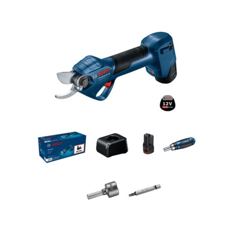 Atzarošanas šķēres Bosch GGP 12V-25 Professional; 12 V; 2x3,0 Ah akum.