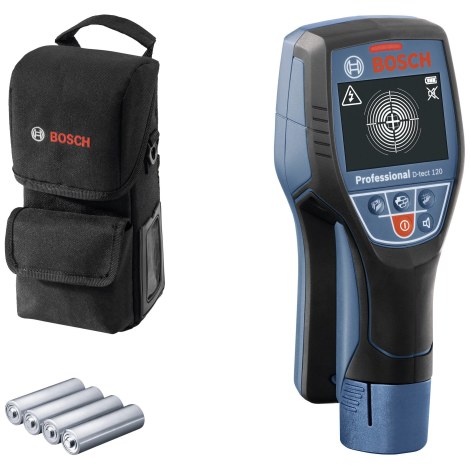 Детектор металла и проводки под напряжением Bosch D-TECT 120