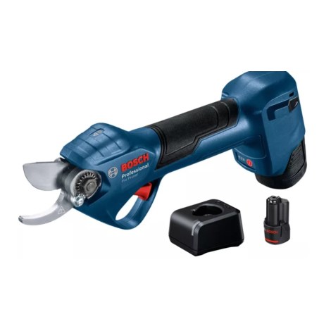 Zaru grieznes Bosch Pro Pruner; 12 V; 2x3,0 Ah akum.