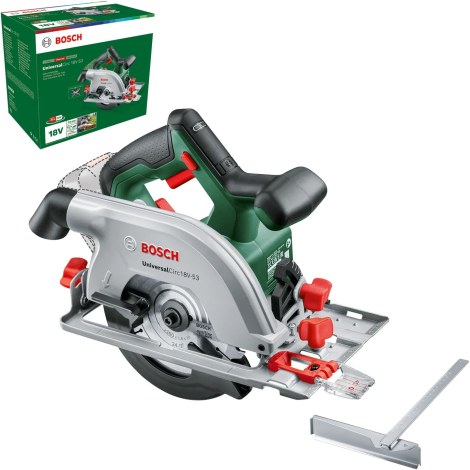 Akumulatora ripzāģis Bosch Universal Circ 18V-53; 18 V (bez akumulatora un lādētāja)