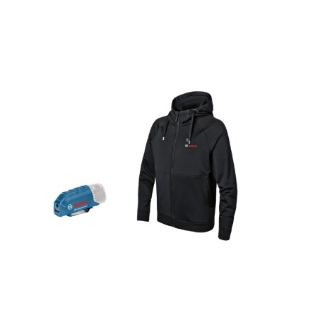 Džemperis Bosch GHH 12; S; 18 V + usb adapteris GAA 12V-21 (bez akumulatora un lādētāja)